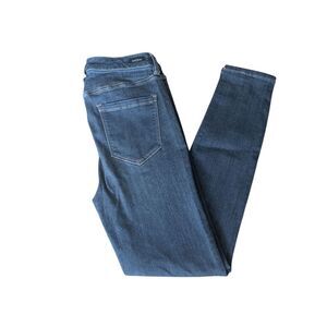 Liverpool Women's High Rise Ankle Skinny Stretch Blue Jeans Size 6 Or 28